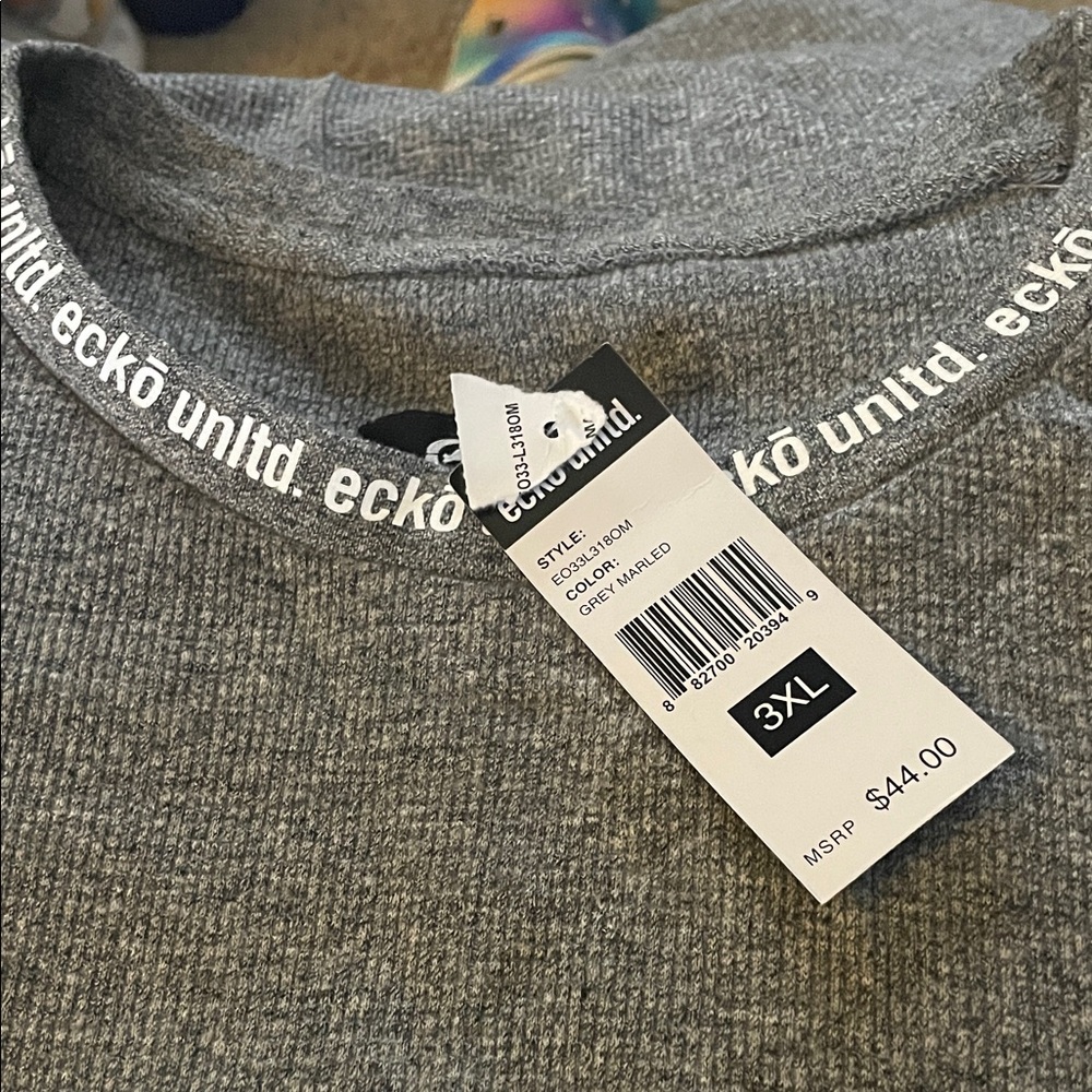 Ecko Unlimited Charcoal Crewneck Sweater
